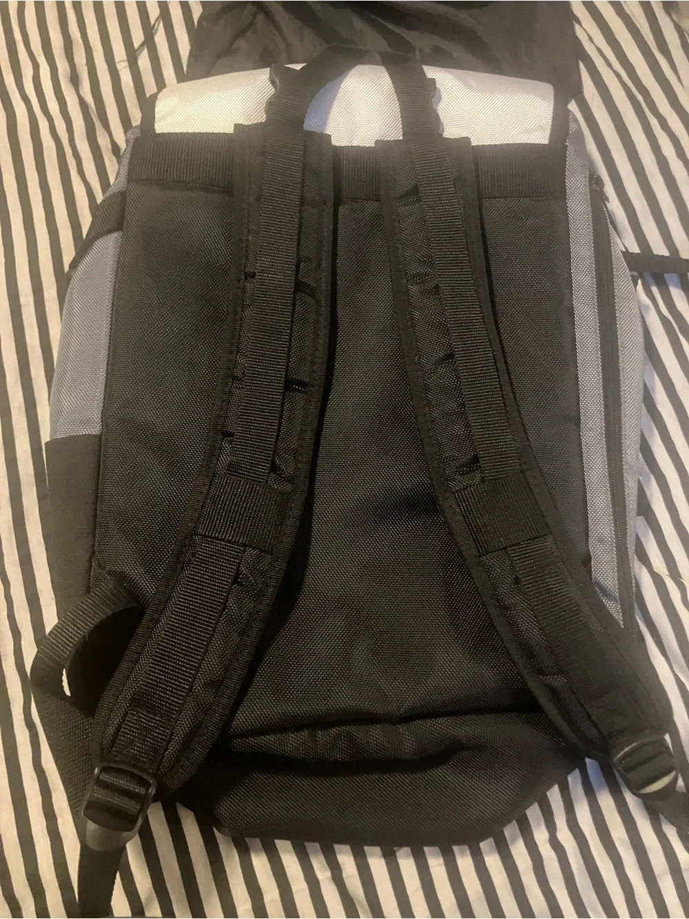 Case it top loading lap top bag 19x14x5 , purple gray & black NWOT